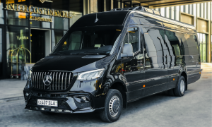 Mercedes-Benz Sprinter chauffeur service in Uzbekistan